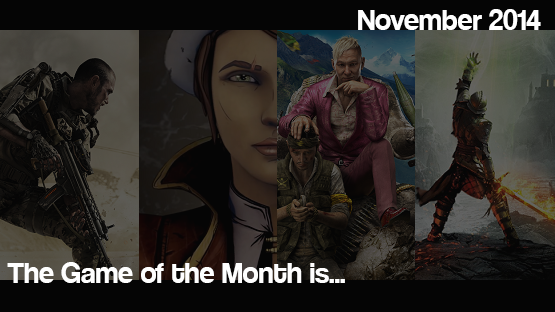 The November 2014 Game of the Month is...