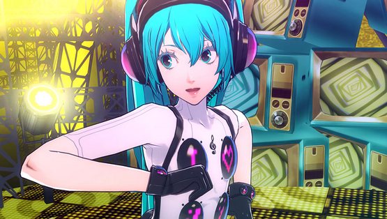 Hatsune Miku in Persona 4 Dancing All Night