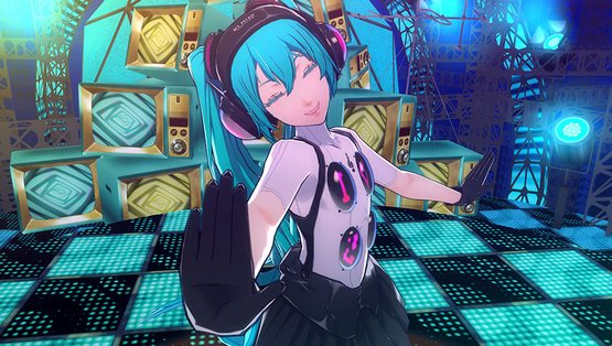 Hatsune Miku in Persona 4 Dancing All Night