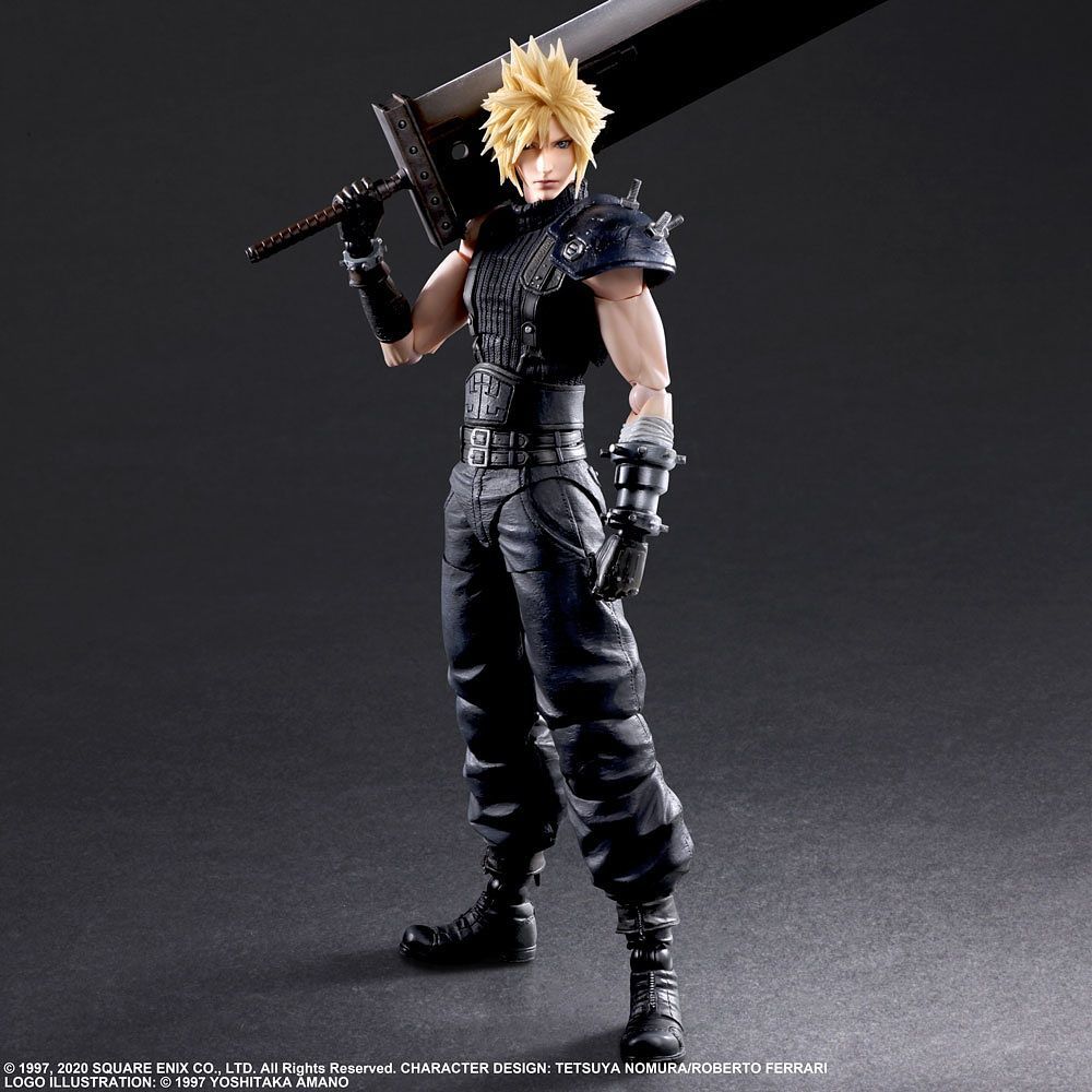 Play Arts Kai's FFVII Remake Figures Cloud