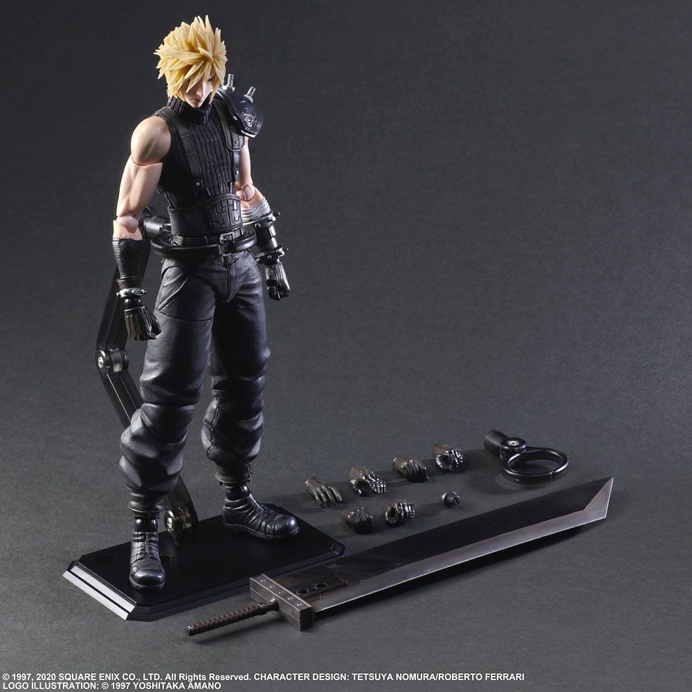 Play Arts Kai's FFVII Remake Figures Cloud