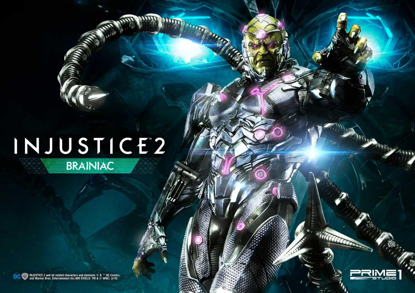 Prime 1 Studio's Injustice 2 Brainiac Statue