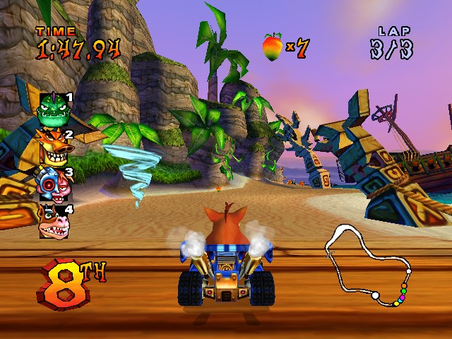 5. Crash Nitro Kart