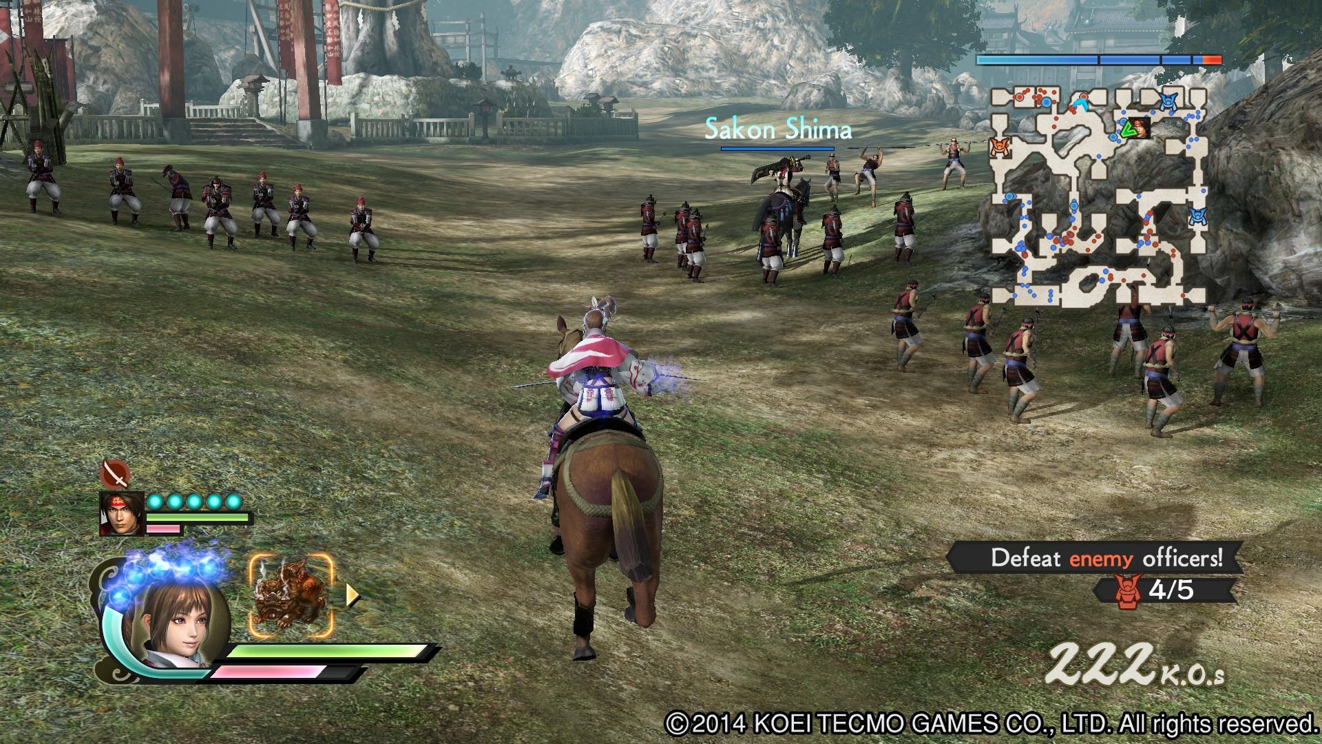 Samurai Warriors 4 on My Trusty Steed