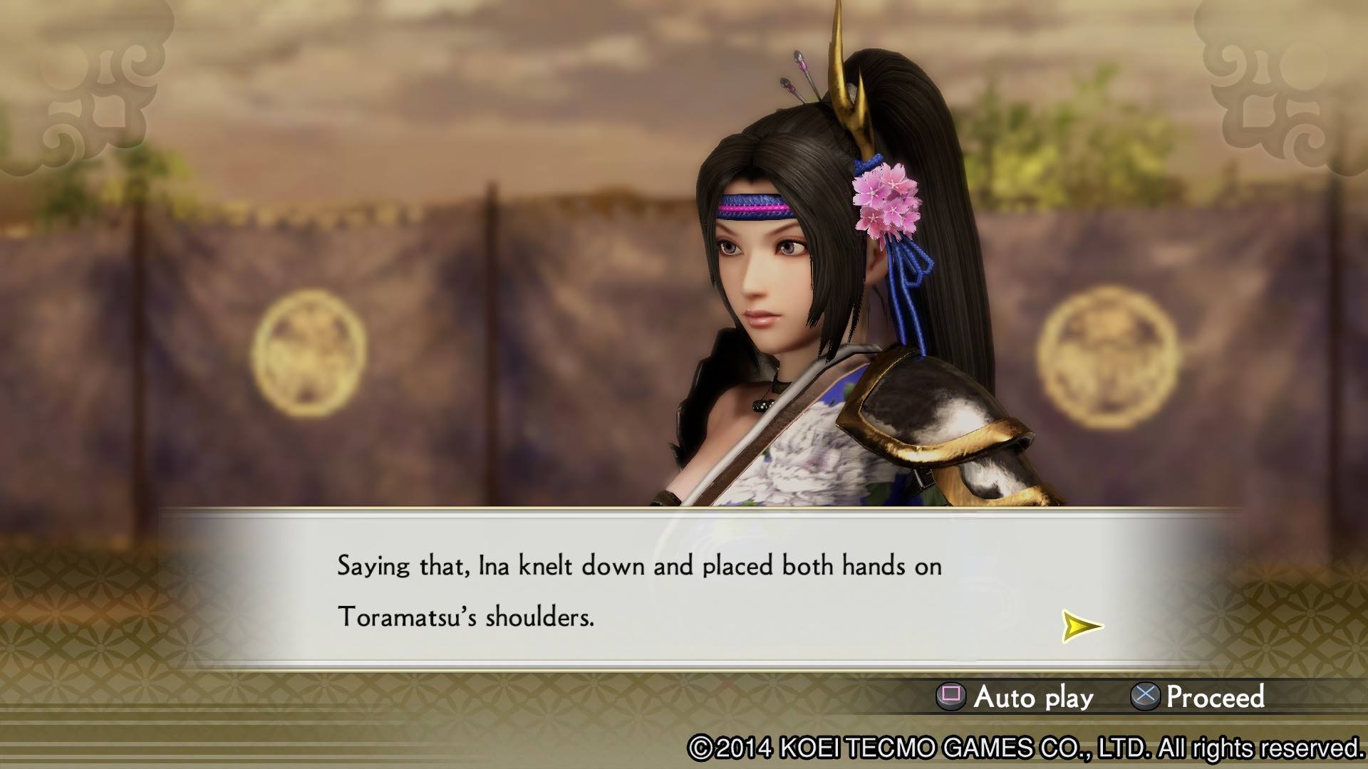 Samurai Warriors 4 Pretend She Did This