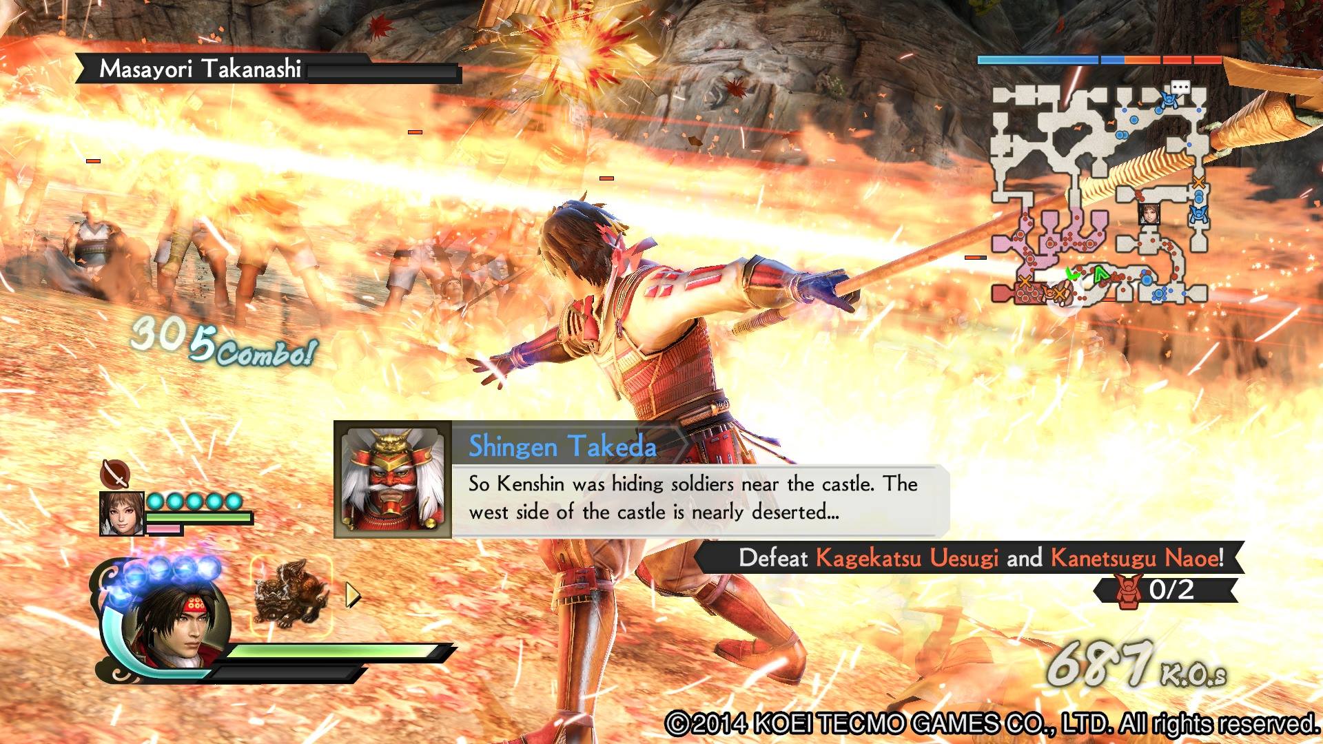 Samurai Warriors 4 Special Effects