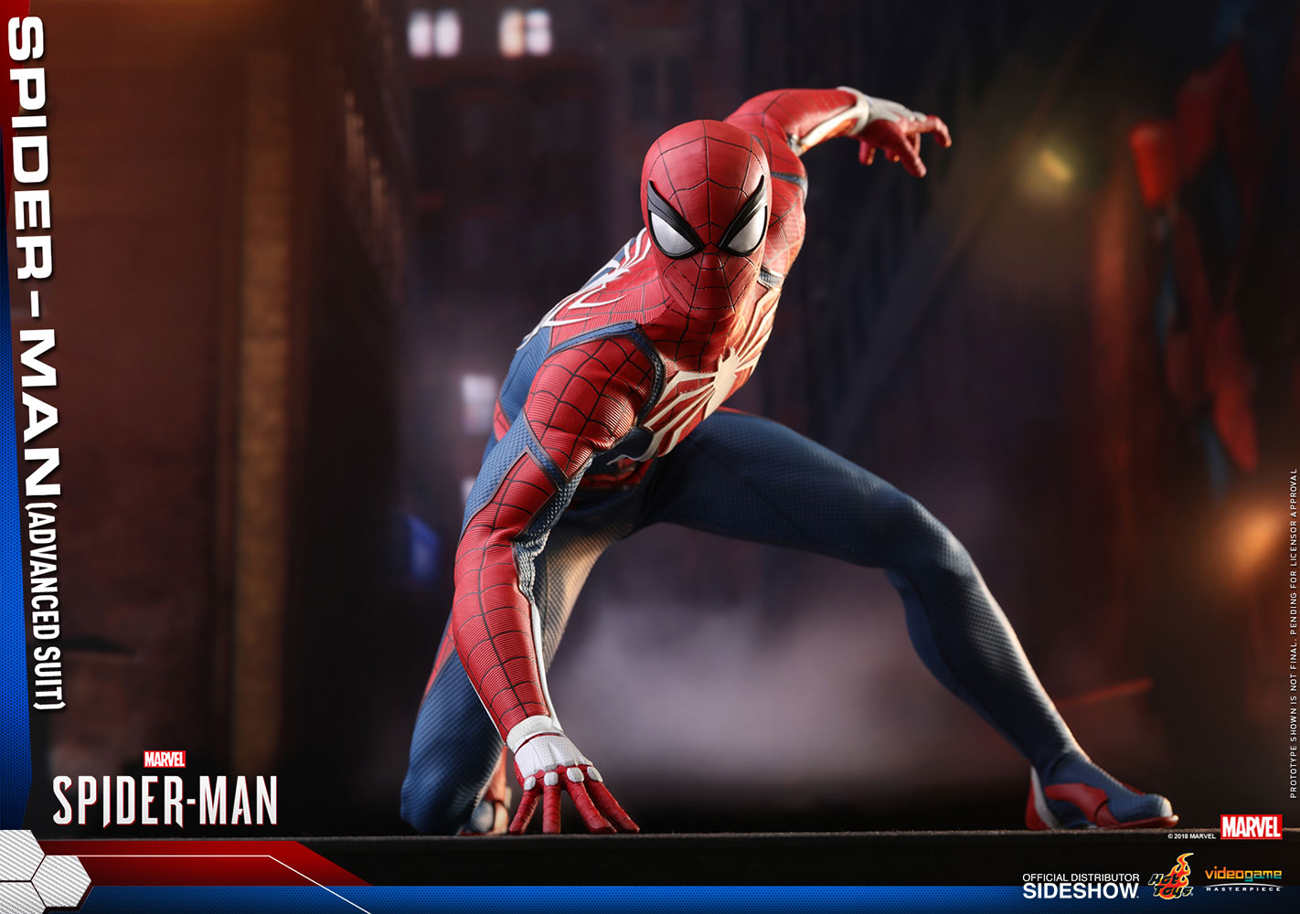 Marvel's Spider-Man Sideshow and Hot Toys Figure