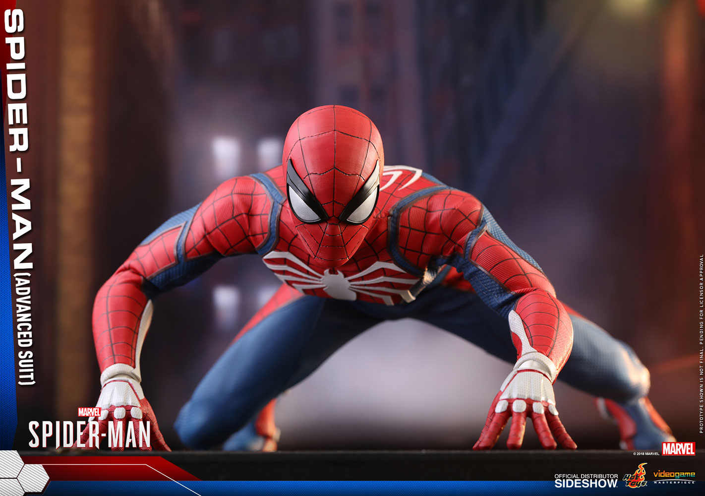 Marvel's Spider-Man Sideshow and Hot Toys Figure