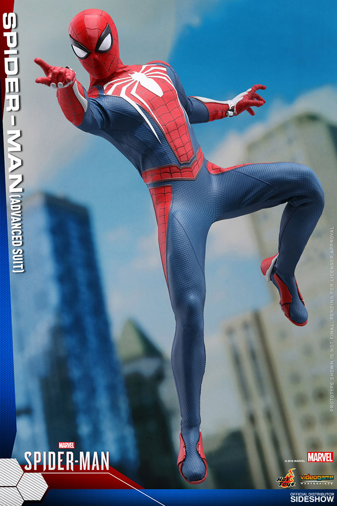 Marvel's Spider-Man Sideshow and Hot Toys Figure