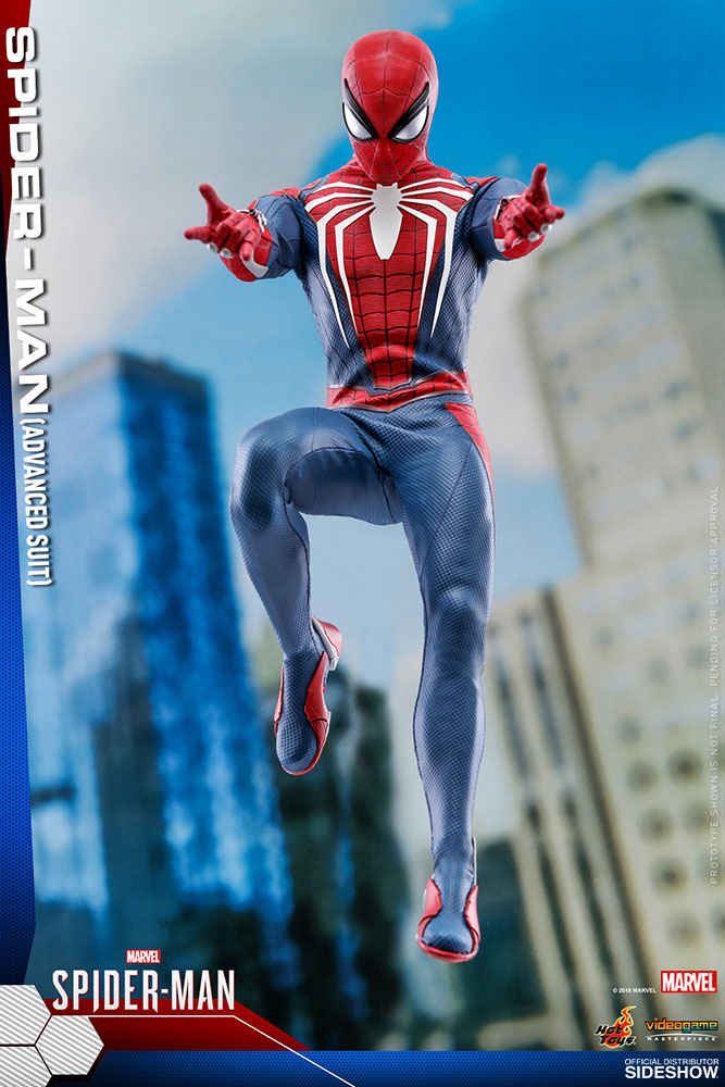 Marvel's Spider-Man Sideshow and Hot Toys Figure