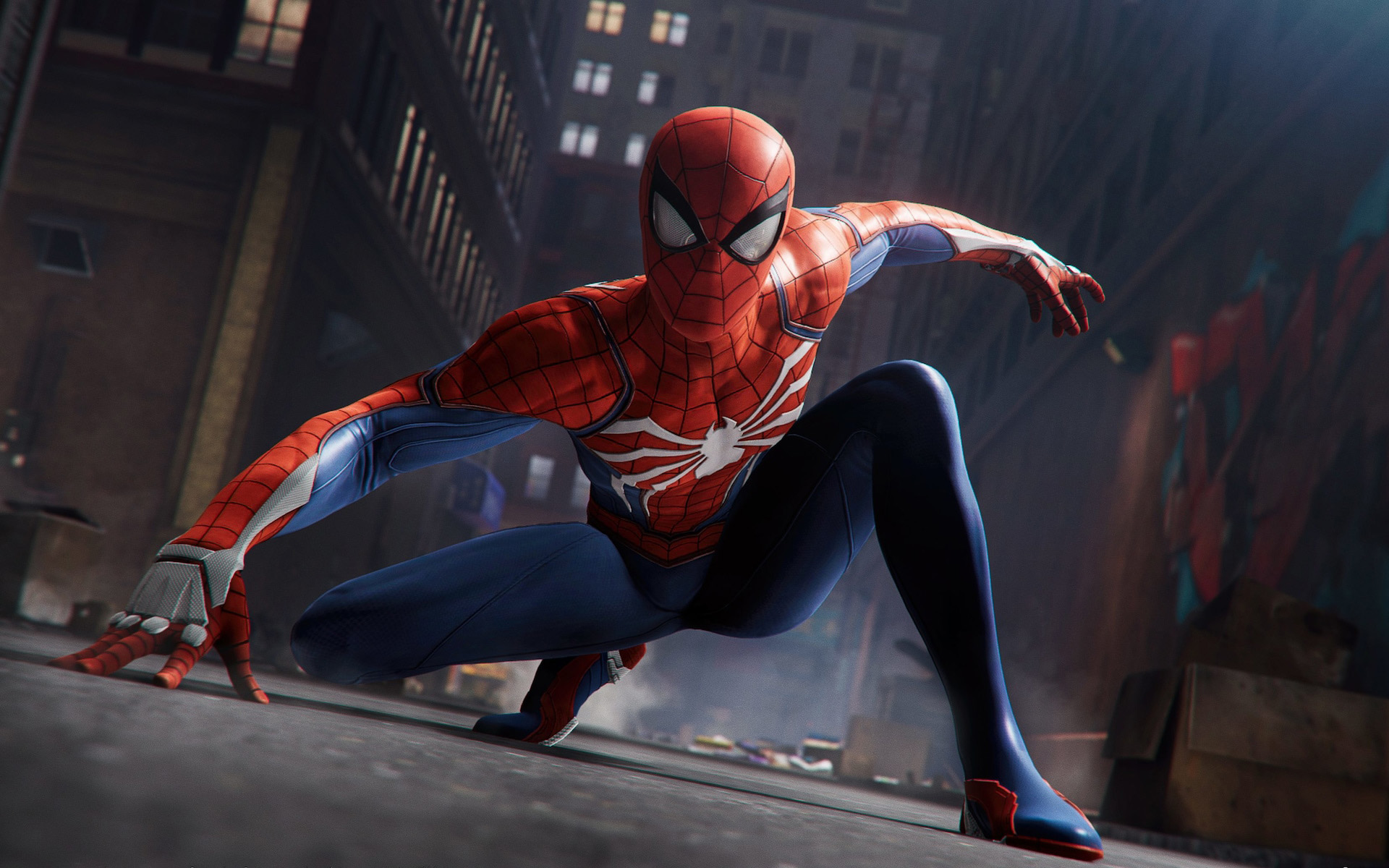 Spiderman - Crouching Stance