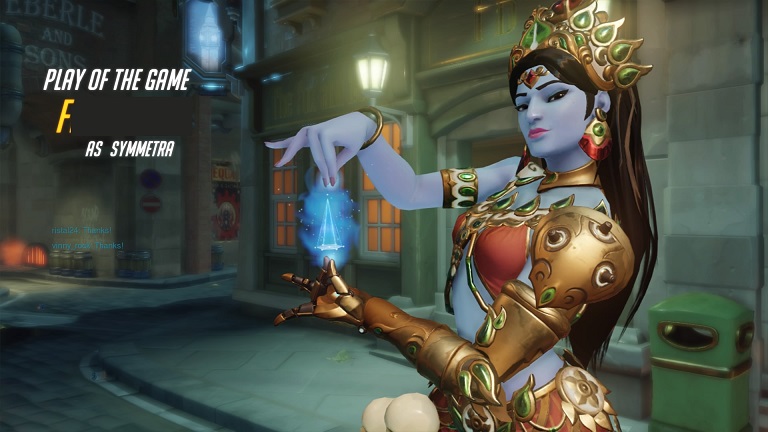 Symmetra Play of the Game