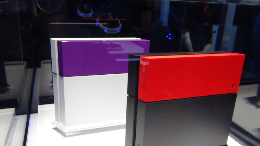 Colored PS4s