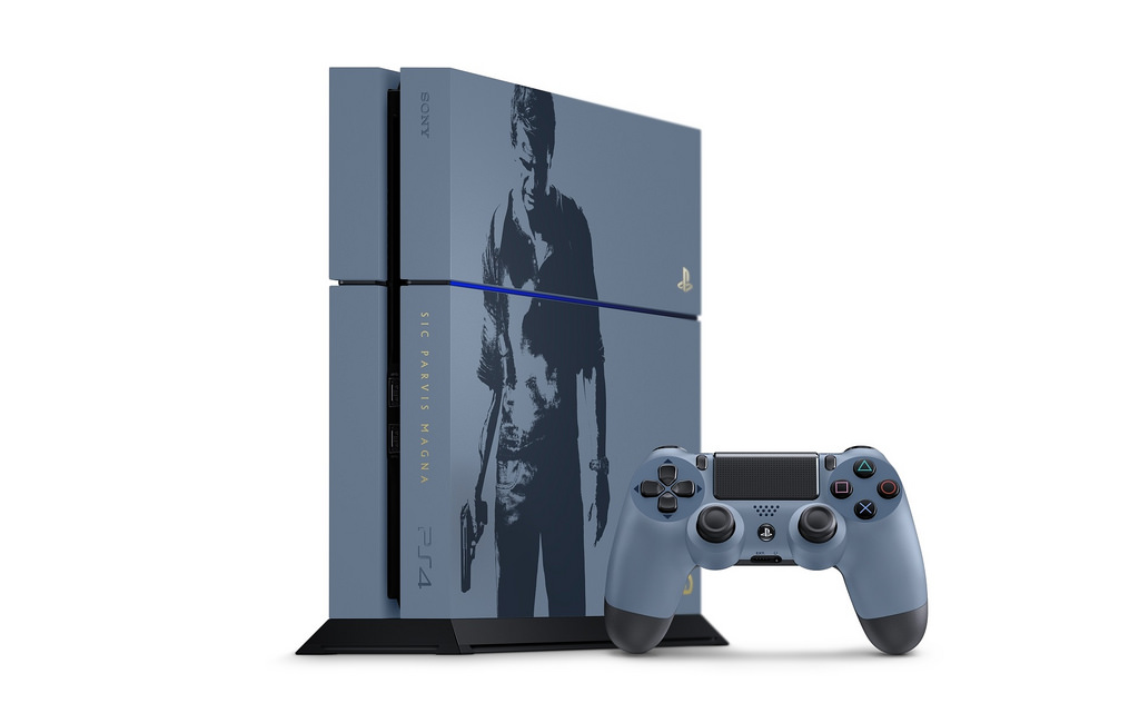 Uncharted 4 Gray Blue PS4