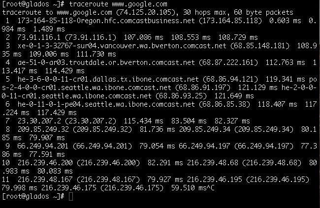 Traceroute #3