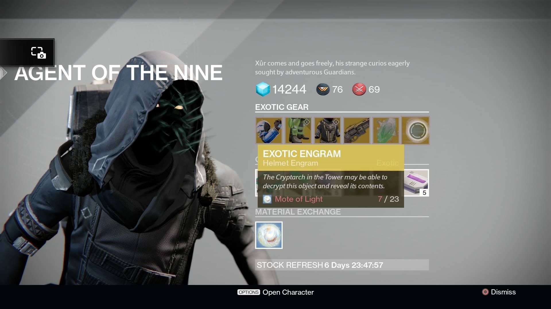 Exotic Engram